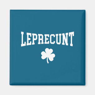 Lustiger Leprechaun irischer St. Patricks Tag Sham Magnet