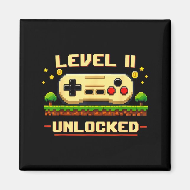 Lustiger Level 11 freigeschaltetes Videospiel 11.  Magnet (Vorne)