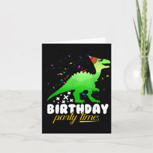 Lustiger Liebenswerter Dinosaurier Lustiger Geburt Karte