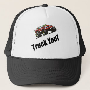Lustiger LKW Sie T - Shirt-Geschenke Truckerkappe