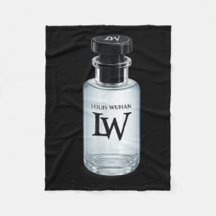 Lustiger lw-Glasflaschensprühermeme Fleecedecke
