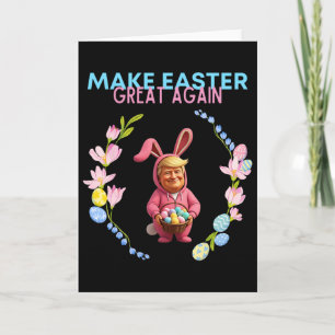Lustiger Mach Ostern wieder groß Präsident Donald Karte