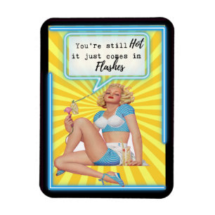 Lustiger Magnet Geschenk für beste Freundin "Heiß"