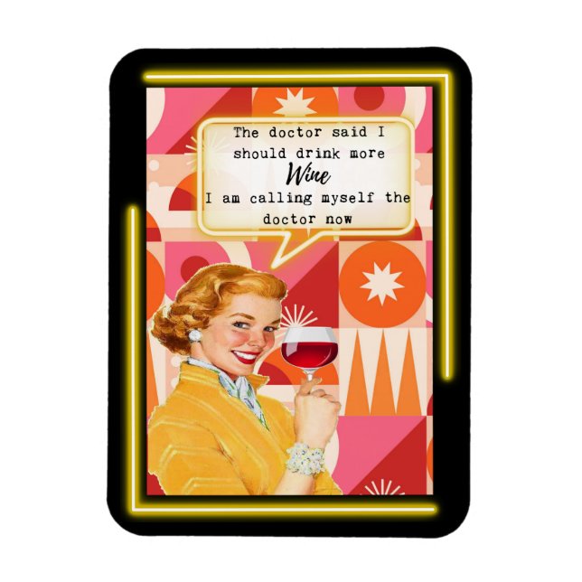 Lustiger Magnet Geschenk für den besten Freund "Do (Vertikal)