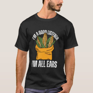 Lustiger Mais Für Männer Frauen Kinder Landwirt Er T-Shirt