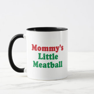 Lustiger Mamis kleiner Fleischklops Tasse