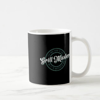 Lustiger Männer-BBQ-Grillmaster-Shirt Kaffeetasse