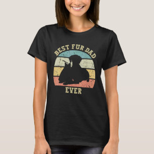 Lustiger Männer-Bester Fell-Vater Aller Zeiten Vin T-Shirt