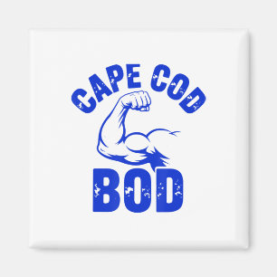 Lustiger Männer Cape Cod Bod Machusetts Sommer Str Magnet