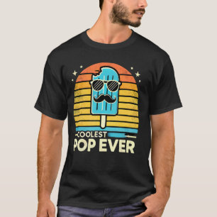 Lustiger Männer Coolster Pop Ever, Jungen Eis am S T-Shirt
