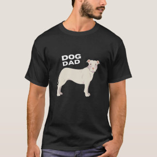 Lustiger Männer Weiße American Pit Bull Terrier Hu T-Shirt