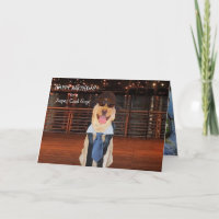 Lustiger männlicher relativer Geburtstag