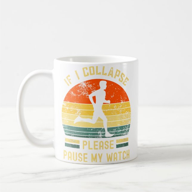 Lustiger Marathon Kaffeetasse (Links)