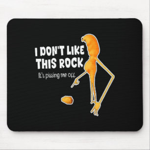 Lustiger Marcus The Worm Meme Ich mag diesen Rock  Mousepad