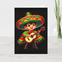 Lustiger Mariachi-Sombrero-Cinco-De-Mayo-Gitarre-J