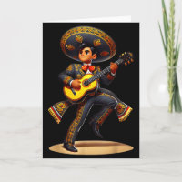 Lustiger Mariachi-Sombrero Cinco De Mayo Gitarre M