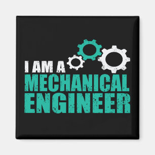 Lustiger Maschinenbauingenieur Magnet