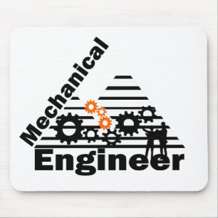 Lustiger Maschinenbauingenieur Mousepad