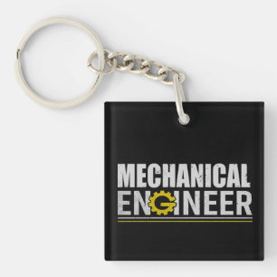 Lustiger Maschinenbauingenieur Schlüsselanhänger