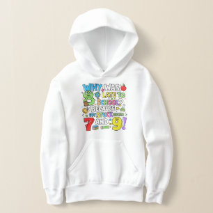 Lustiger Mathe-Hoodie für Kinder Zahlenwitz UK Hoodie