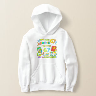 Lustiger Mathe-Witz-Hoodie für Kinder in der Schul Hoodie