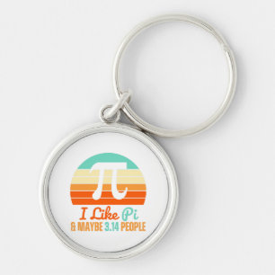 Lustiger Mathelehrer 14. März Pi-Tag Merchandise, Schlüsselanhänger