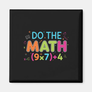 Lustiger Mathelehrer macht die Mathe 67 Meme Six S Magnet
