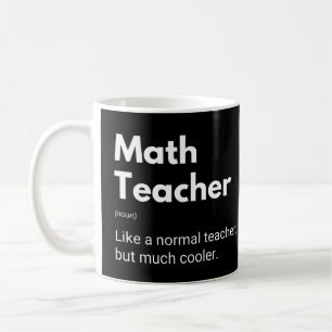 Lustiger Mathematiklehrer Mathematik-Definition Kaffeetasse