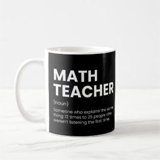 Lustiger Mathematiklehrer Mathematik-Professor-Spr Kaffeetasse