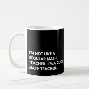 Lustiger Mathematiklehrer Professor Sagt Kaffeetasse