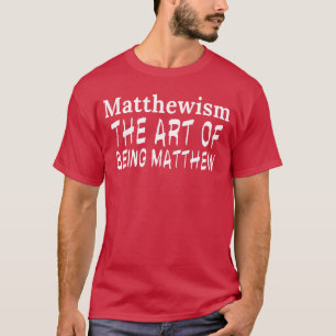 Lustiger Matthew Jungen Name Matthew vintage T-Shirt