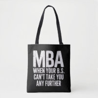 Lustiger MBA Master-Abschluss-Tag