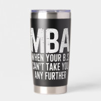 Lustiger MBA Master-Abschluss-Tag