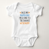 Lustiger Mechaniker-Vater-Baby-Spruch