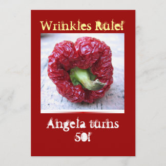 Lustiger Meilenstein-Geburtstag Einladung