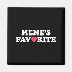 Lustiger Meme's Lieblingssohn Tochter Ich bin Meme Magnet