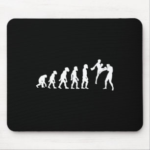 Lustiger Mensch Muay Thai Evolution Kickboxen Mma  Mousepad