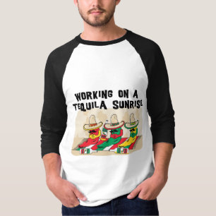 Lustiger mexikanischer Tequila-Sonnenaufgang T-Shirt