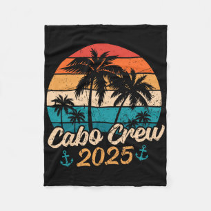 Lustiger Mexiko-Urlaubstrip Cabo-Crew 2025 passend Fleecedecke