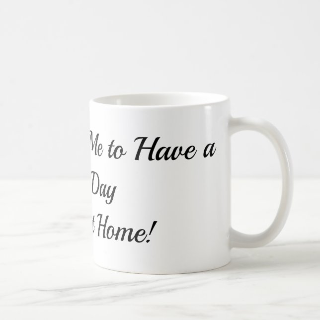 Lustiger Mitarbeiter 11oz Kaffeetasse (Rechts)