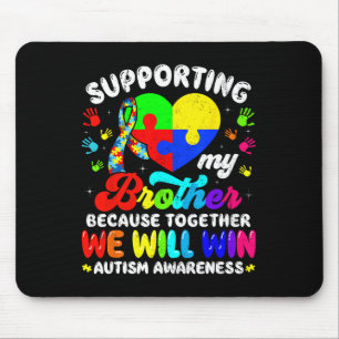 Lustiger Monat der Autismusaufklärung, Unterstützu Mousepad