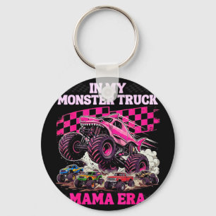 Lustiger Monstertruck Mama süßes Mädchen Junge Mut Schlüsselanhänger