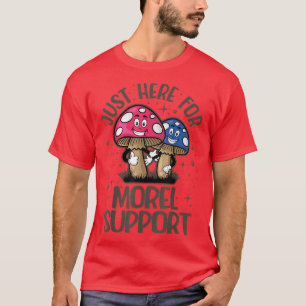 Lustiger Morchel-Support, Mykologie Pilz Für Männe T-Shirt