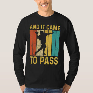 Lustiger Mormonischer Missionar LDS Fußball Und Es T-Shirt