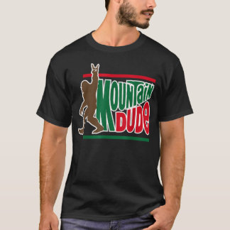Lustiger Mountain Dude Big Foot Sasquatch T-Shirt