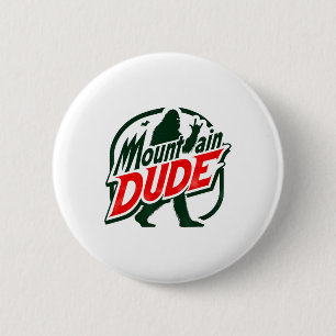 Lustiger Mountain Typ Bigfoot Sasquatch Wandergesc Button