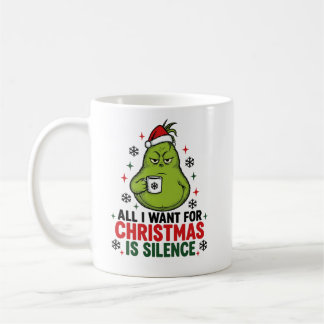 Lustiger mürrischer grüner Monster Alles was ich z Kaffeetasse