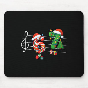 Lustiger Musiklehrer 6 7 67 Meme Six Seven Weihnac Mousepad