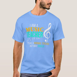 Lustiger Musiklehrer Musiklehrer Coole Lehrer Gesc T-Shirt