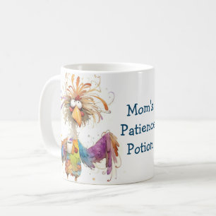 Lustiger Muttertags-Becher - Mamas Geduldstrank Kaffeetasse